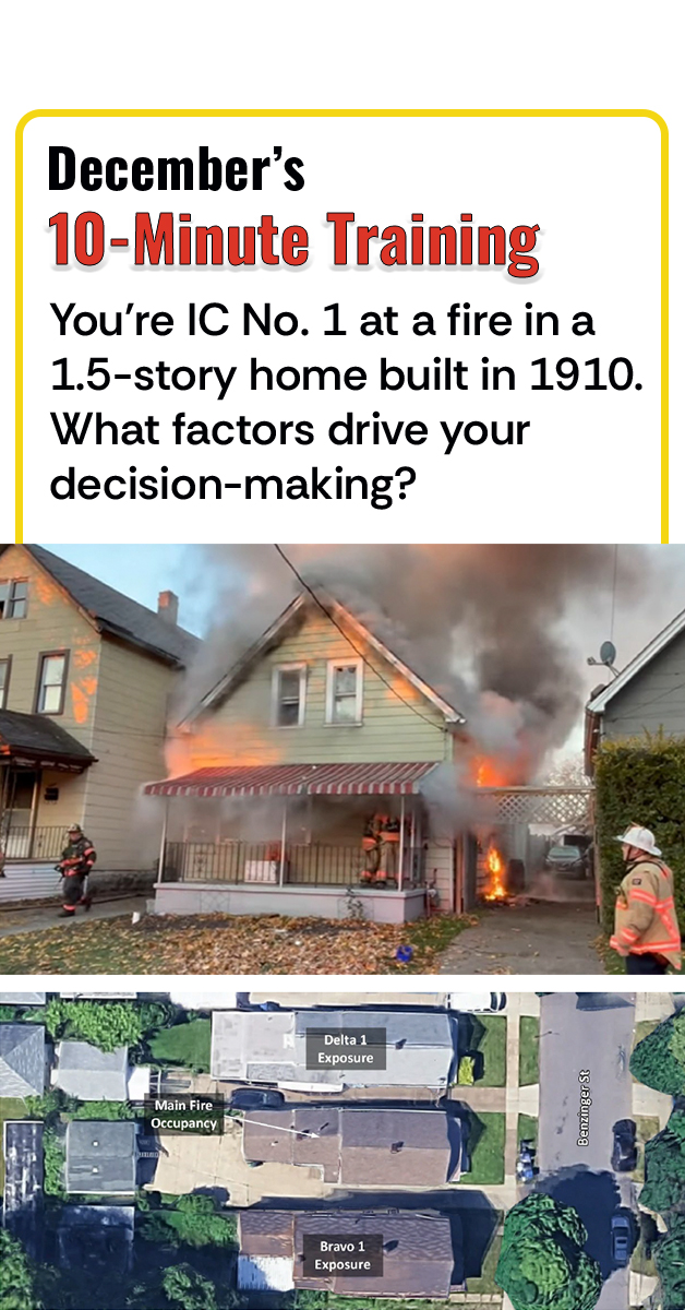 10 Minute-Training: Challenging Residential Fire in Buffalo, N.Y.