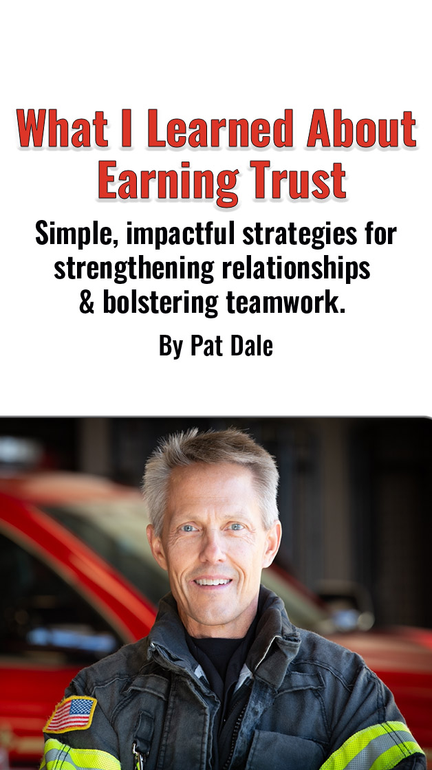 What I learned about earning trust—one conversation, one decision, one name at a time.