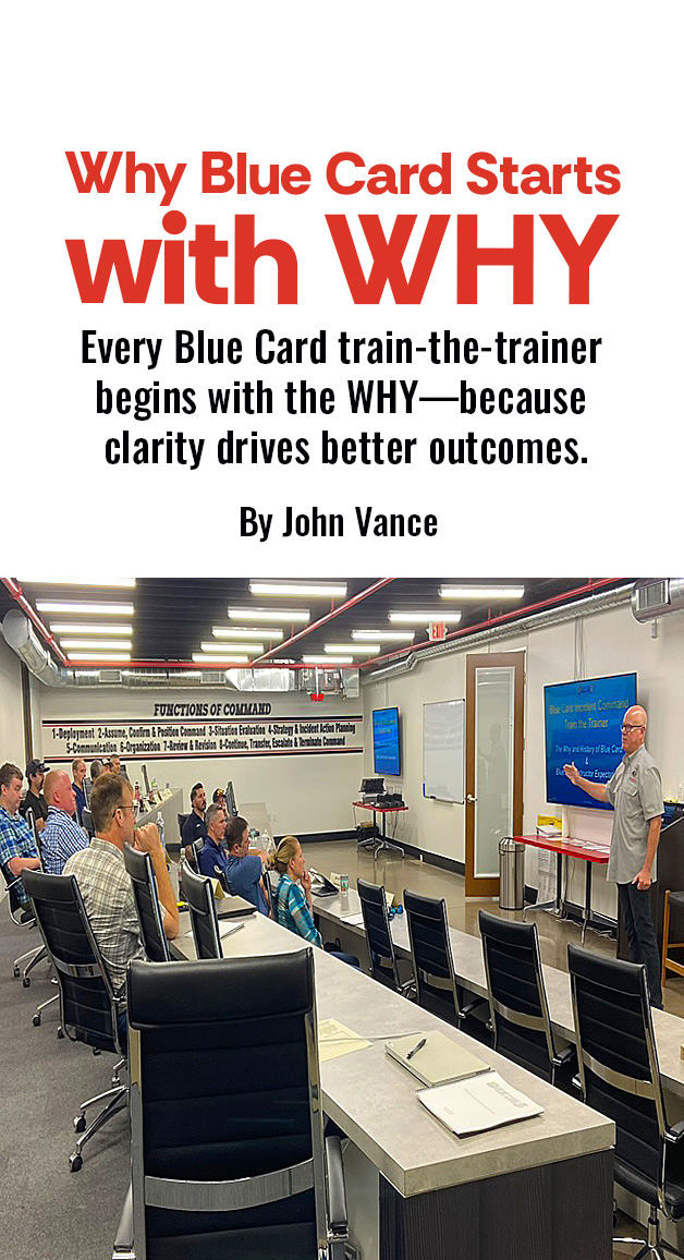 Why Blue Card Starts With Why: The clearer our purpose, the better the outcomes for our customers. 